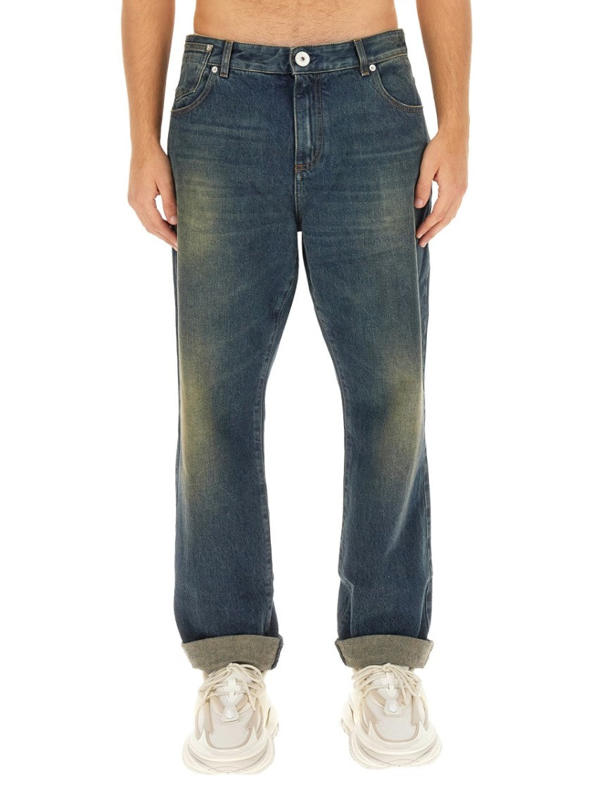 Balmain Classic Straight-Leg Jeans