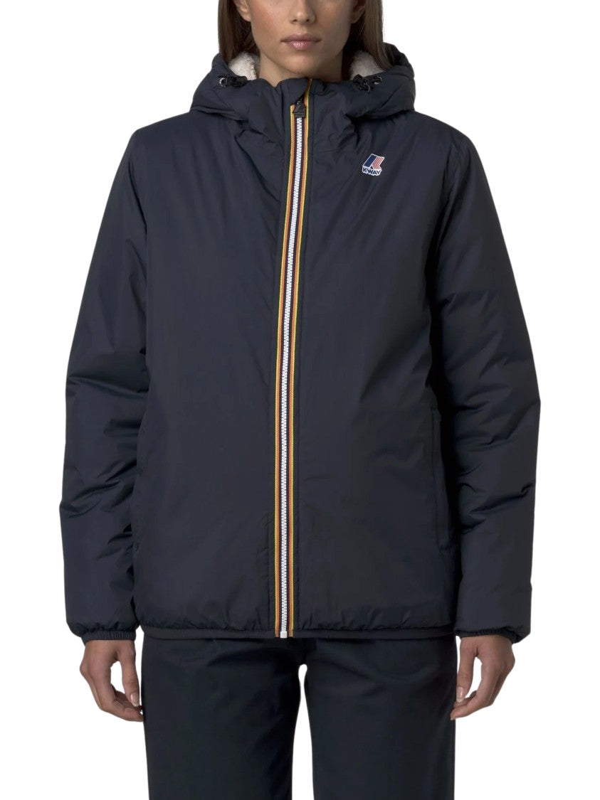 K-Way Le Vrai 4.0 Claude Orsetto Padded Hooded Jacket