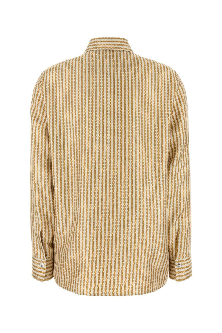 Versace Printed Silk Shirt