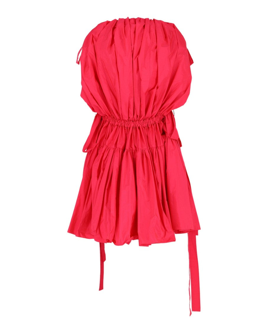Alexander Mcqueen Bow Mini Dress