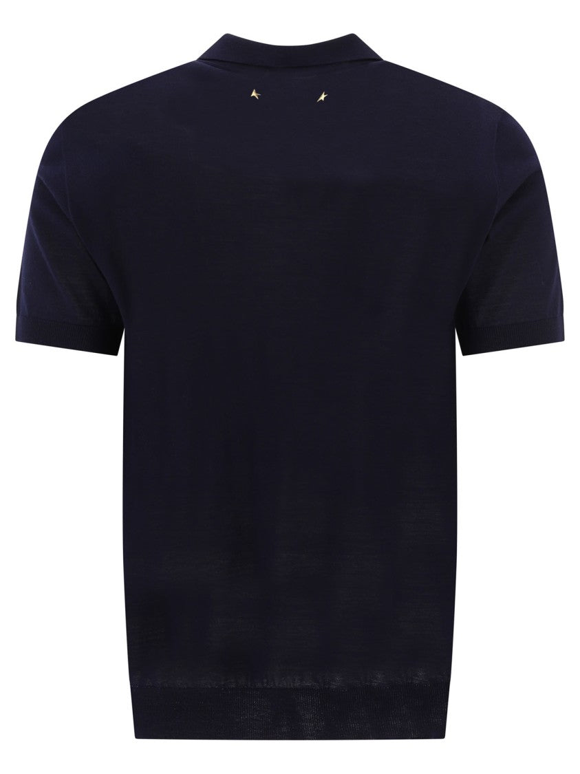 Golden Goose Merino Wool Polo Shirt