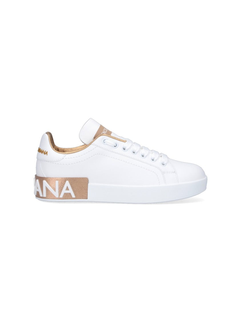 Dolce & Gabbana "Portofino" Sneakers – White