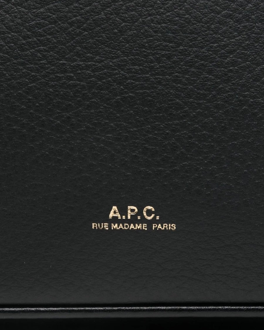 A.P.C. Sac Vera Shoulder Bag In Black