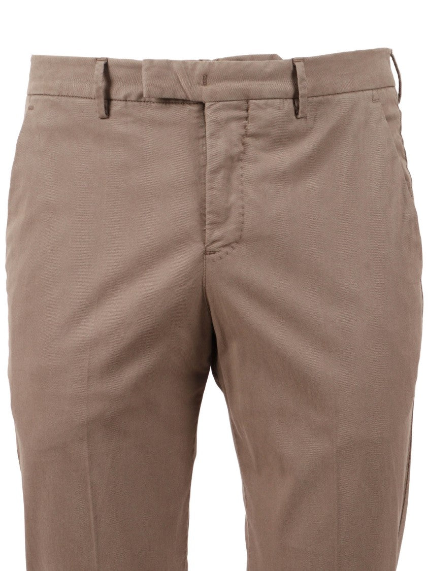 Pt01 Master Flat Front Straight-Leg Pants