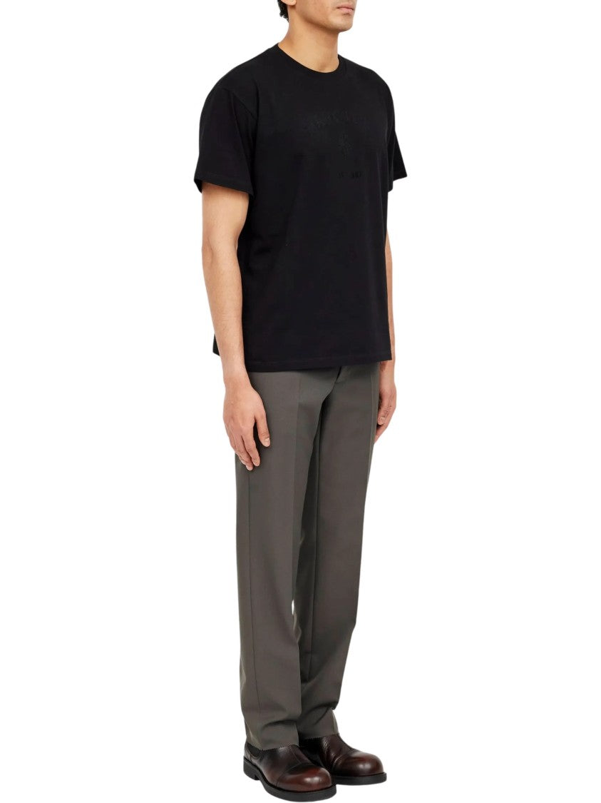 Mm6 By Maison Margiela Black Mannequin-Print T-Shirt