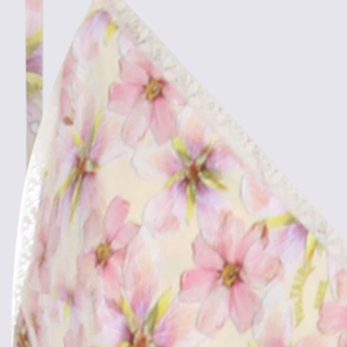 Zadig & Voltaire Pink Floral Viscose Midi Dress
