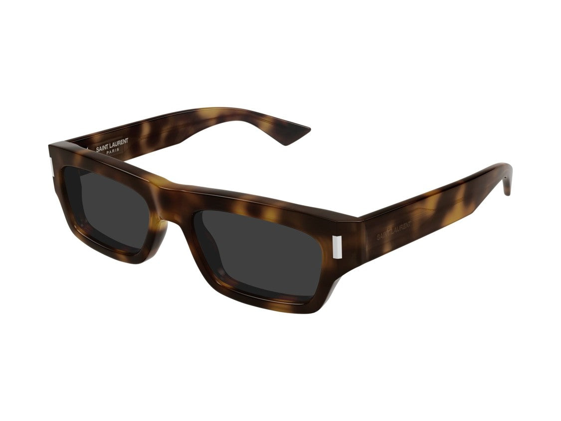 Saint Laurent Sl 837 Tortoiseshell Acetate Oversized Square Sunglasses