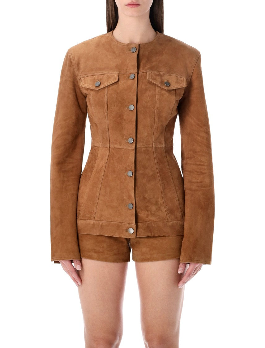 Haikure Temple Suede Jacket