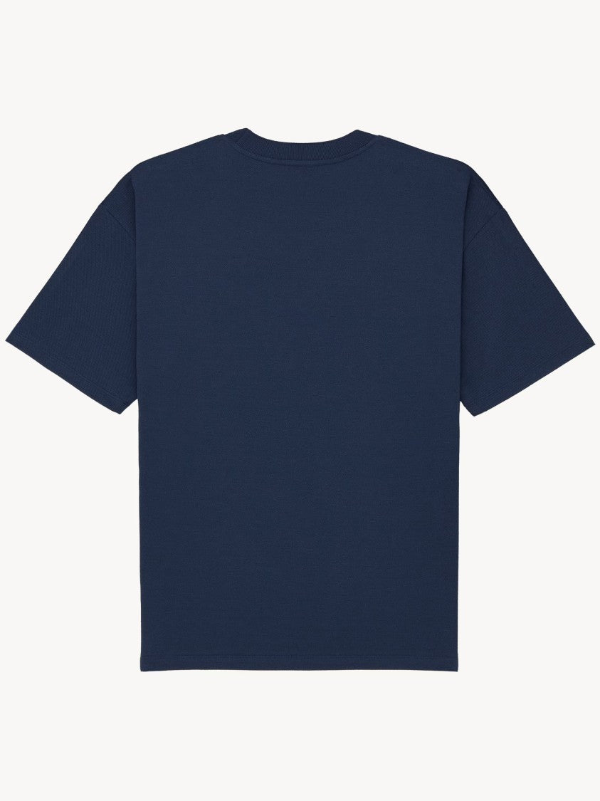 Saint Laurent Blue Oversized Cassandre T-Shirt