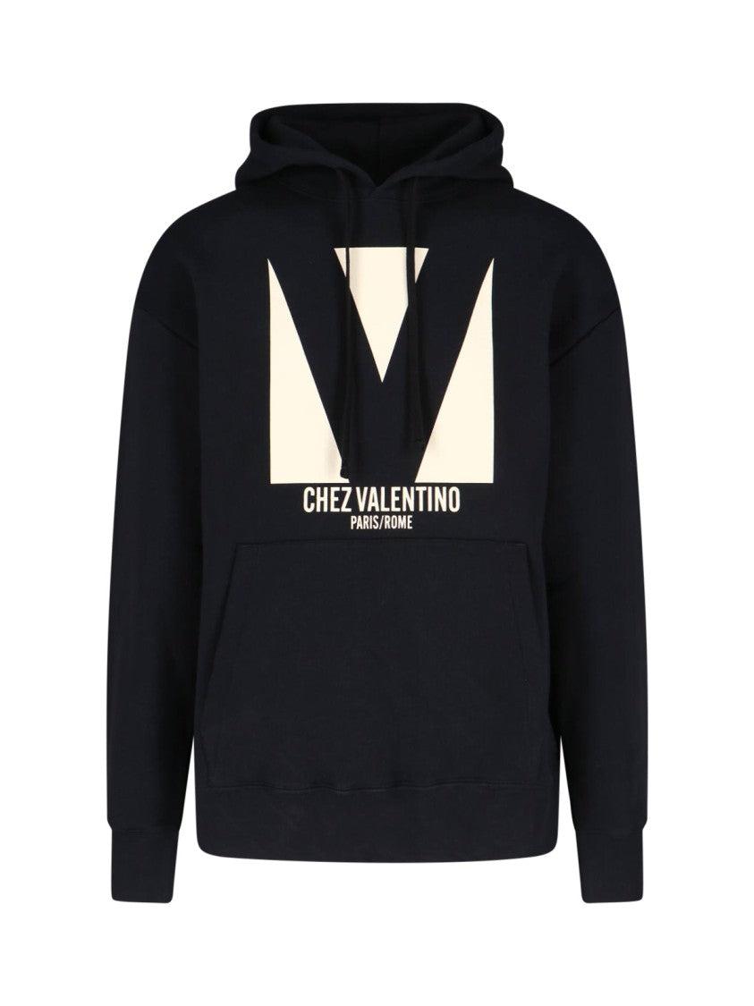 Valentino Chez' Hoodie – Black
