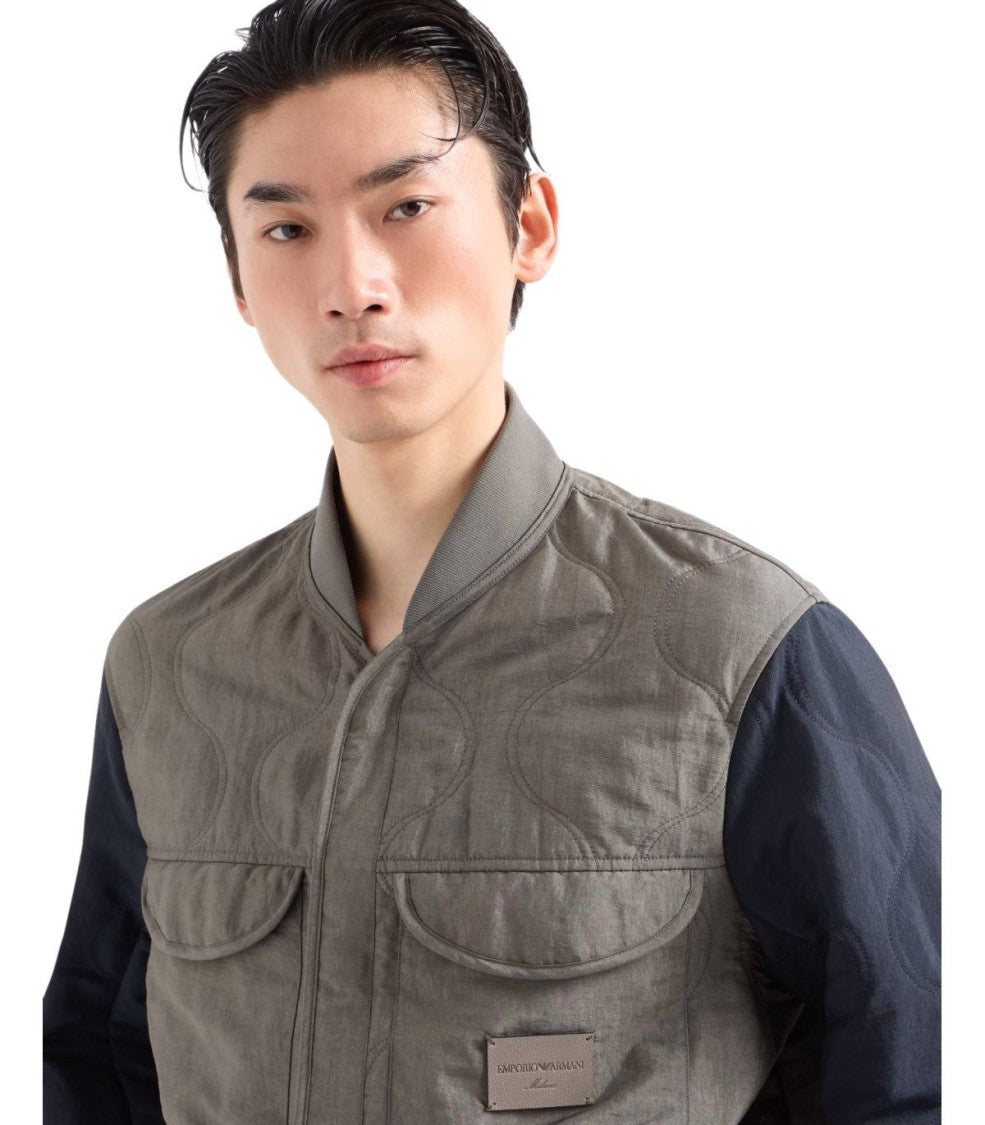 Emporio Armani Forest Fog Navy Blue Jacket