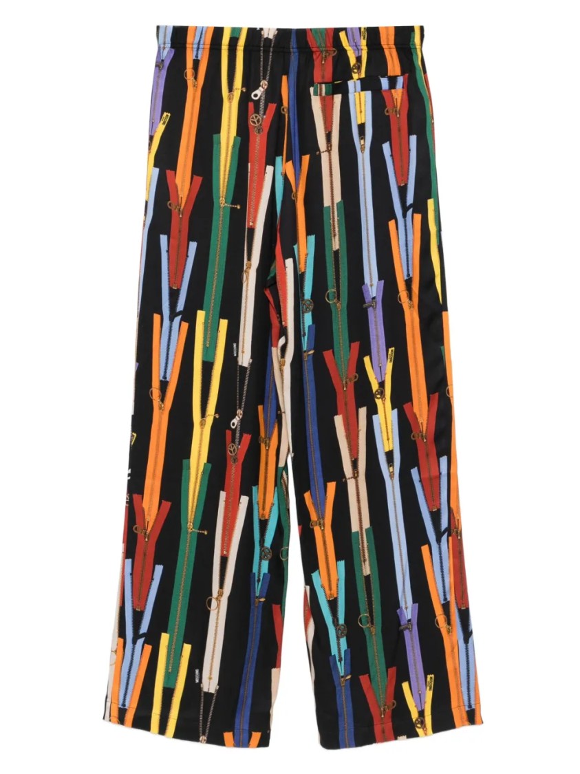 Moschino Tailored Classic Pants With Structured Silhouette