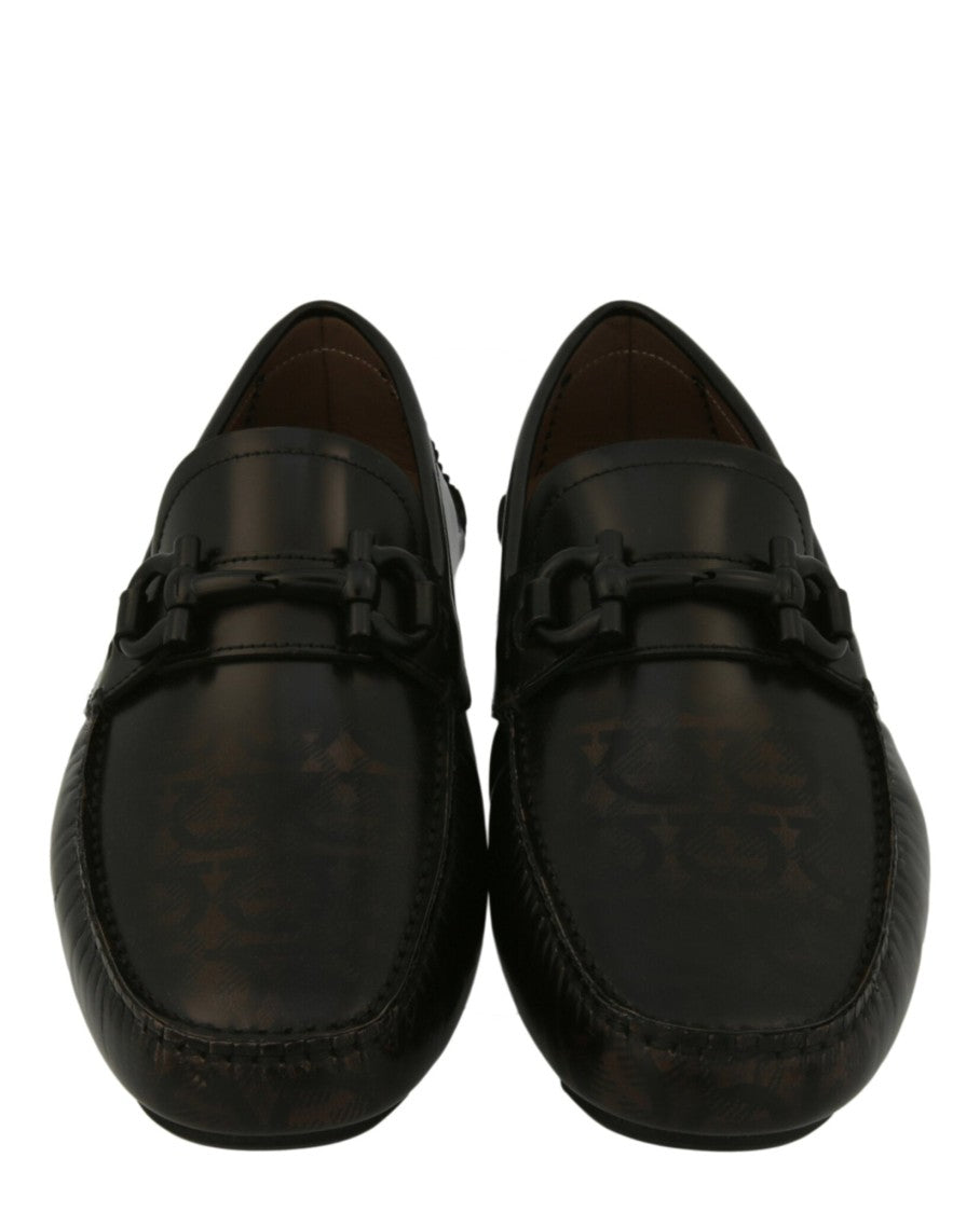 Ferragamo Parigi Leather Drivers