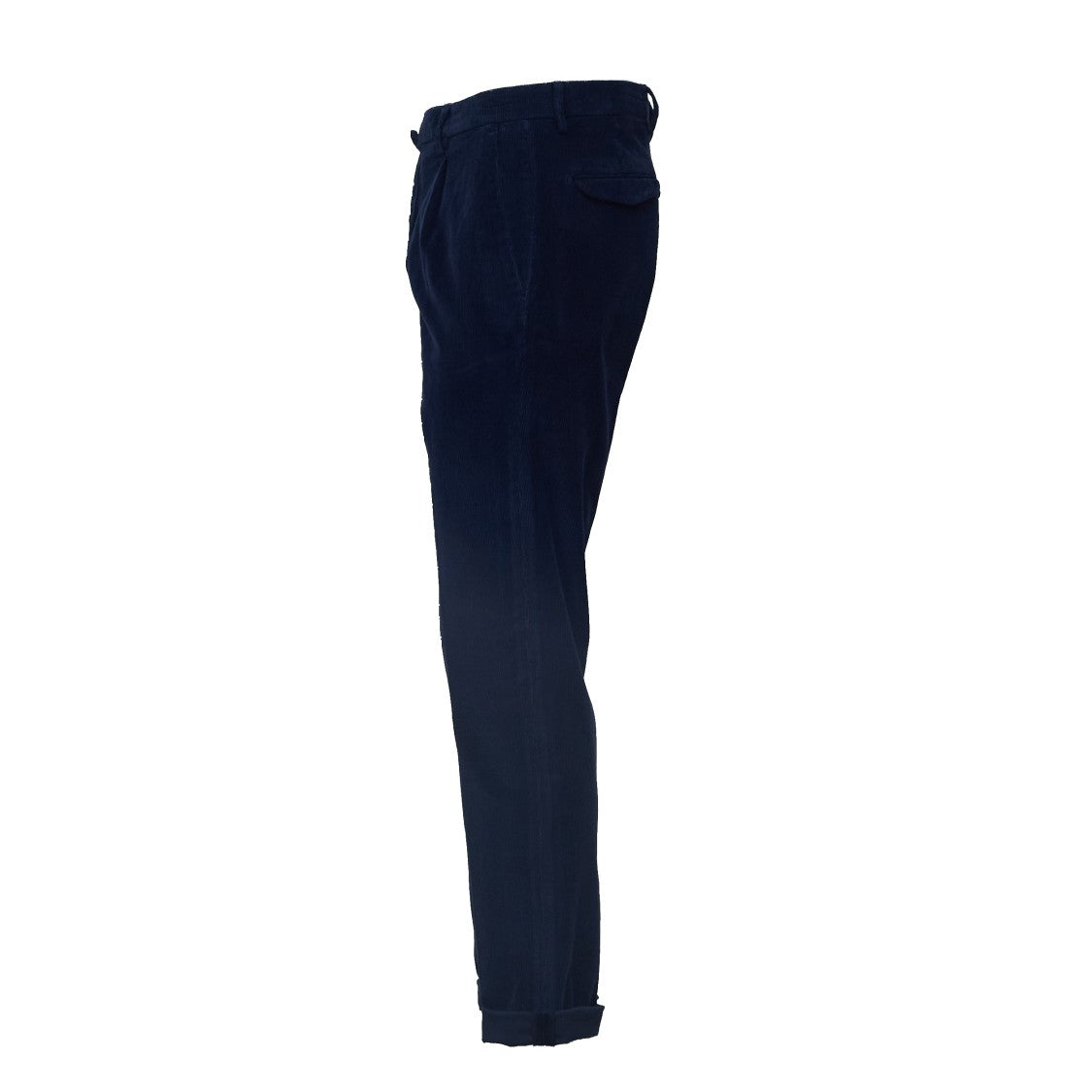 Briglia 1949 Slim-Fit Velvet Pants With Tailored Detailing