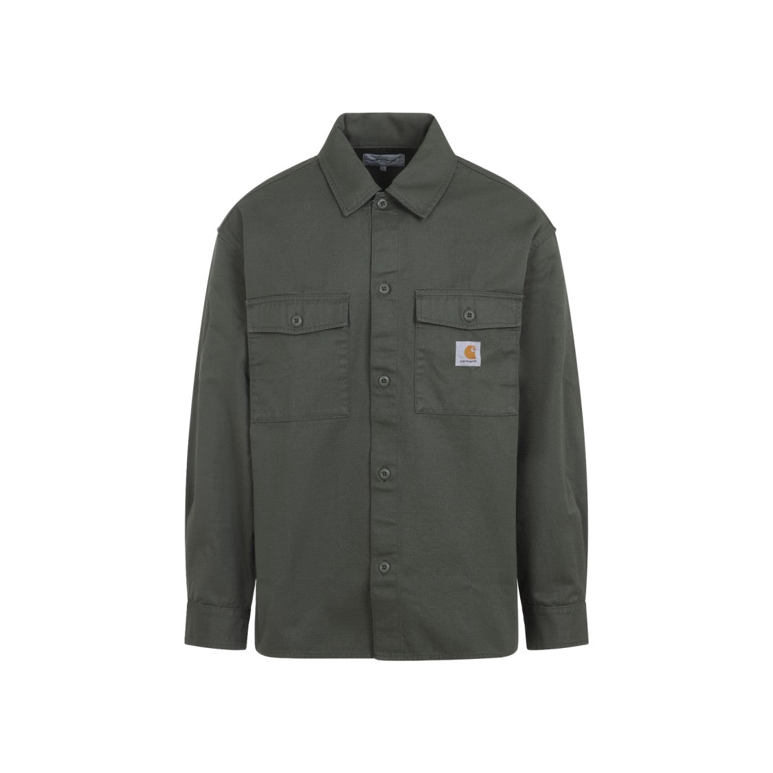 Carhartt Wip Kelly Shirt Green Cotton Jacket