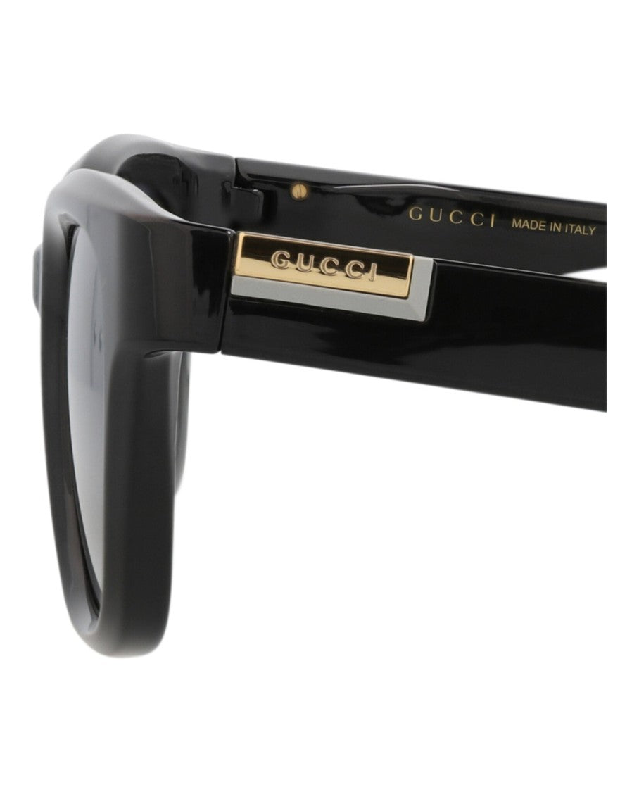 Gucci Square-Frame Injection Sunglasses