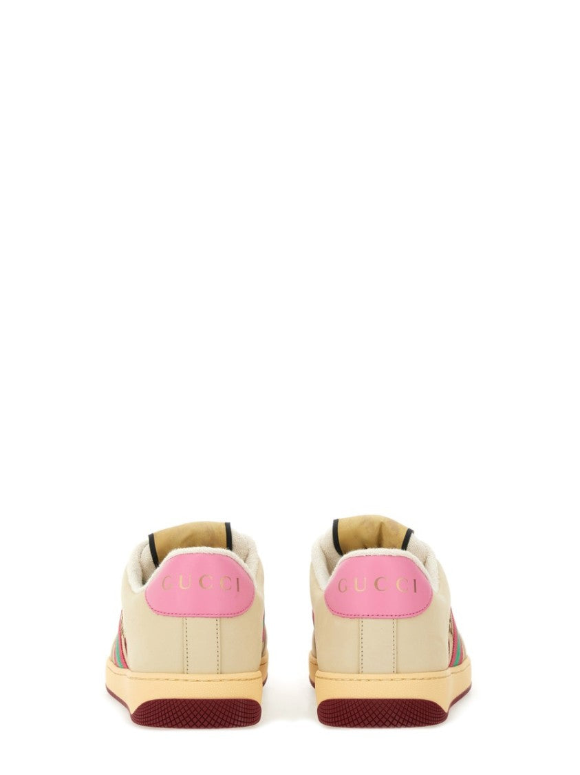 Gucci Screener Monogram Low-Top Sneakers