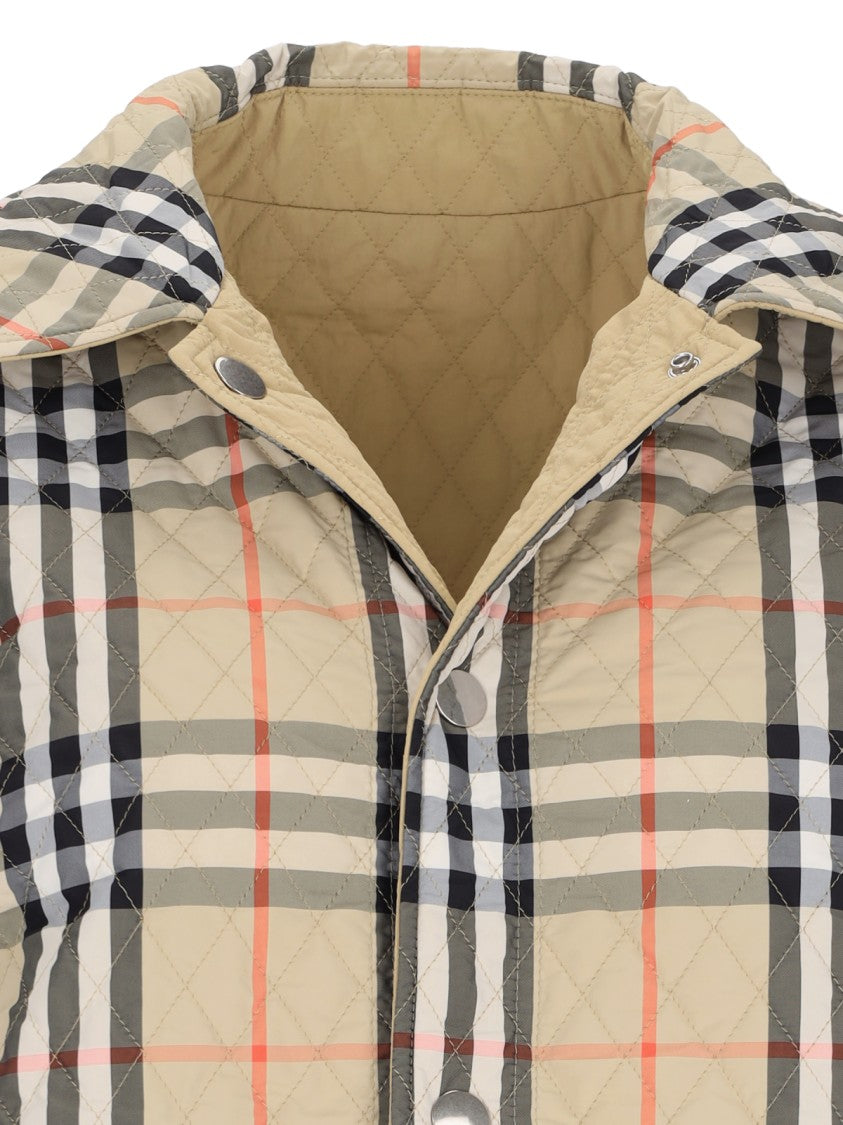 Burberry Reversible Single-Breasted Jacket – Beige