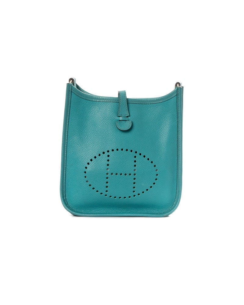 Hermès Verde Epsom Sac Evelyne 16 Leather Shoulder Bag
