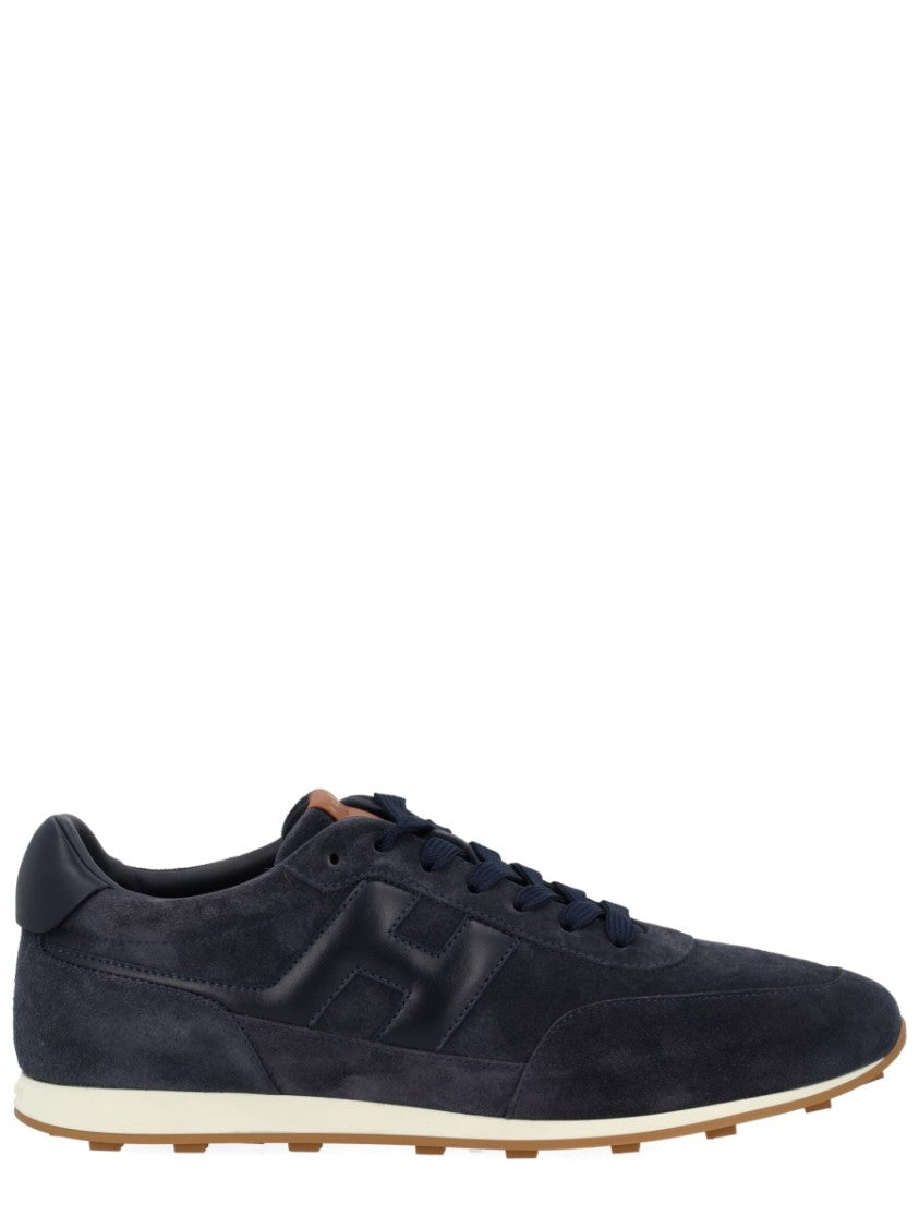 Hogan Athletic Suede Leather Low Sneakers
