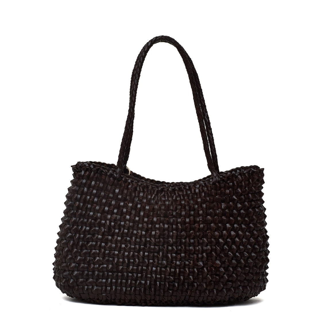 Dragon Diffusion Cactus Weave Handwoven Leather Tote Bag
