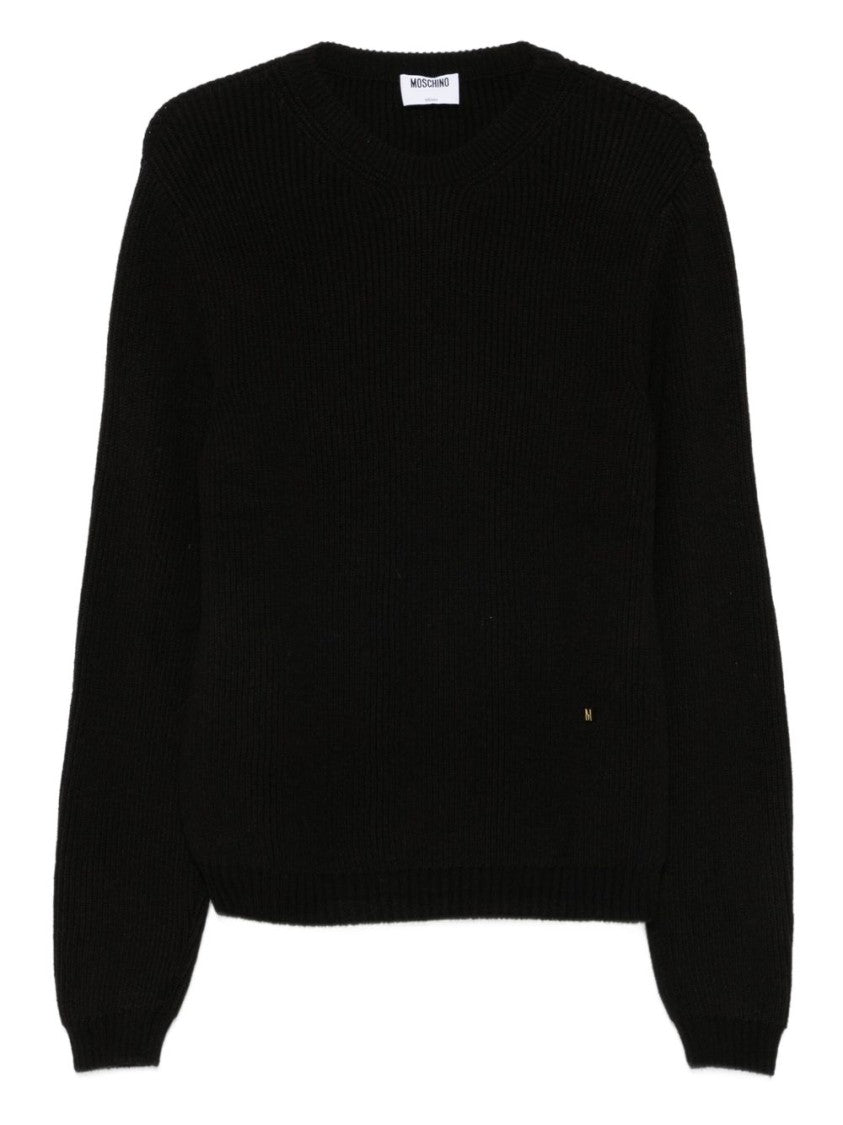 Moschino Ribbed Knit Sweater