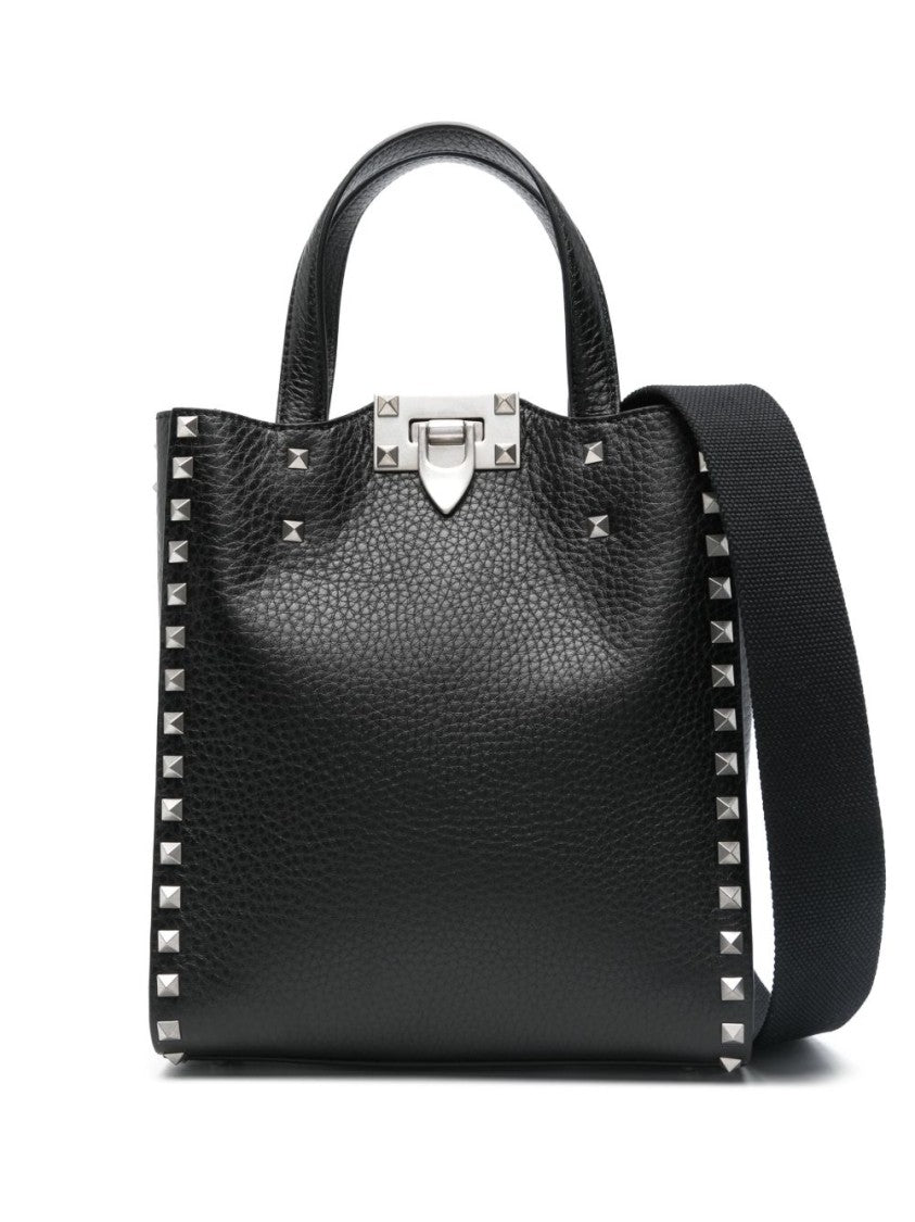 Valentino Garavani Rockstud Tote Bag With Structured Silhouette