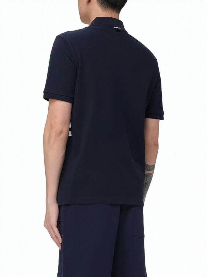 Thom Browne Classic Piqué Short-Sleeve Polo Shirt