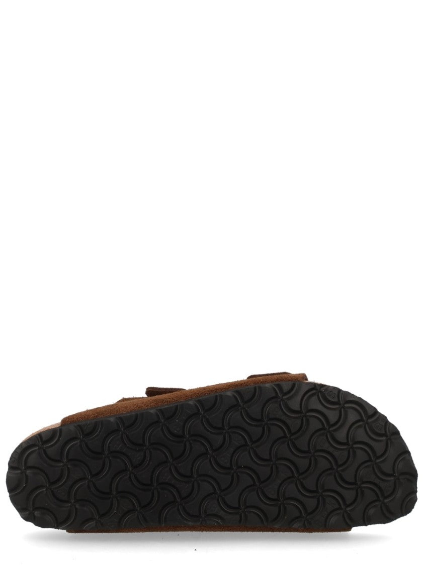 Birkenstock Brown Arizona Suede Leather Sandals