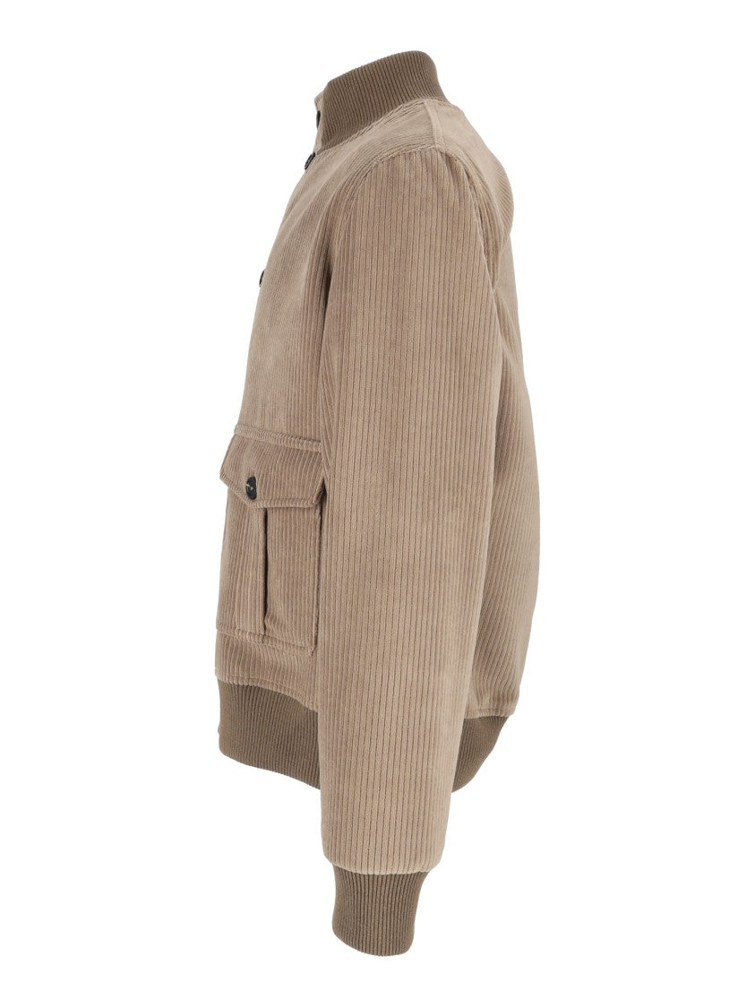 Circolo 1901 Pilot Jacket Tiny C. Micro-Patterned Corduroy Jacket