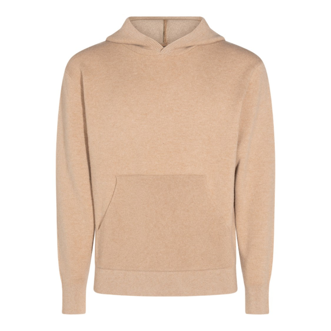 Canali Relaxed Fit Hooded Sweater With Kangaroo Pocket