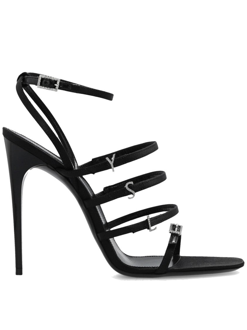 Saint Laurent Jerry Satin Sandals