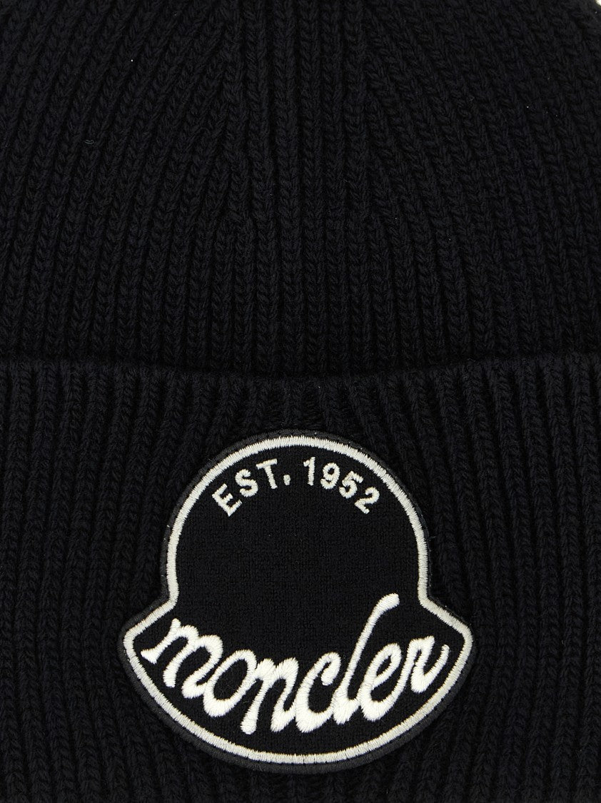 Moncler Logo Patch Beanie