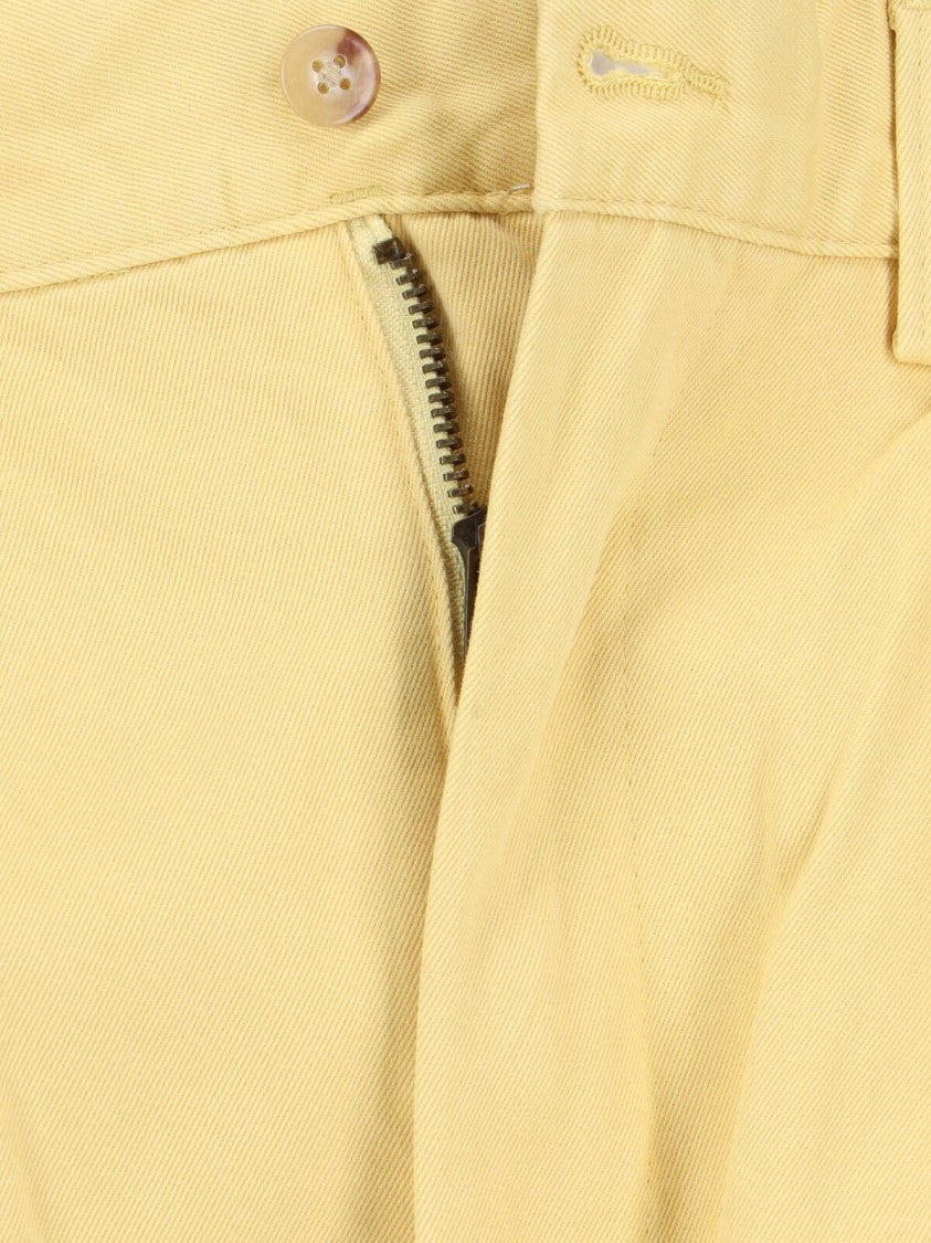 Polo Ralph Lauren Straight-Leg Trousers In Vibrant Yellow