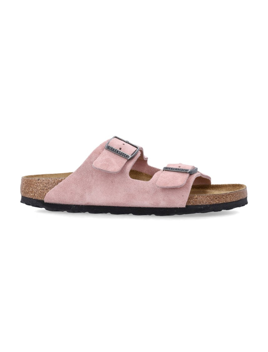 Birkenstock Arizona Pink Suede Sandals