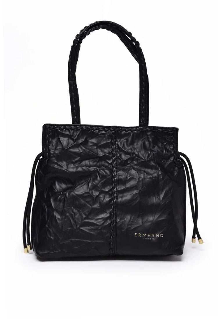 Ermanno Firenze Tanisha Tote Bag Medium - Black