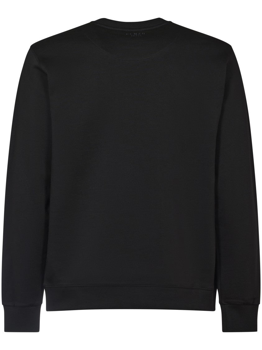 Kenzo Boke Flower Embroidered Slim Sweatshirt