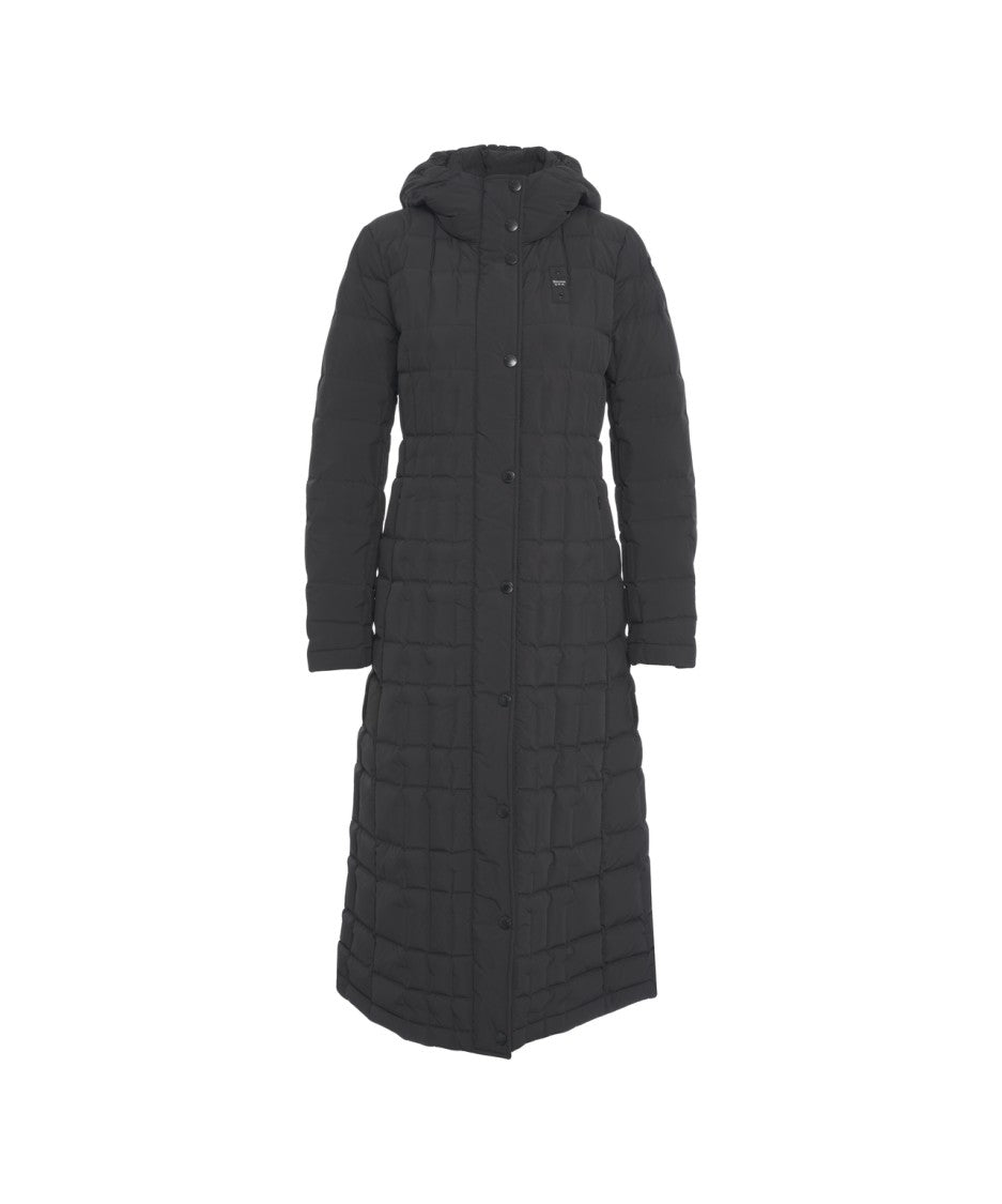 Blauer Long Quilted Down Jacket