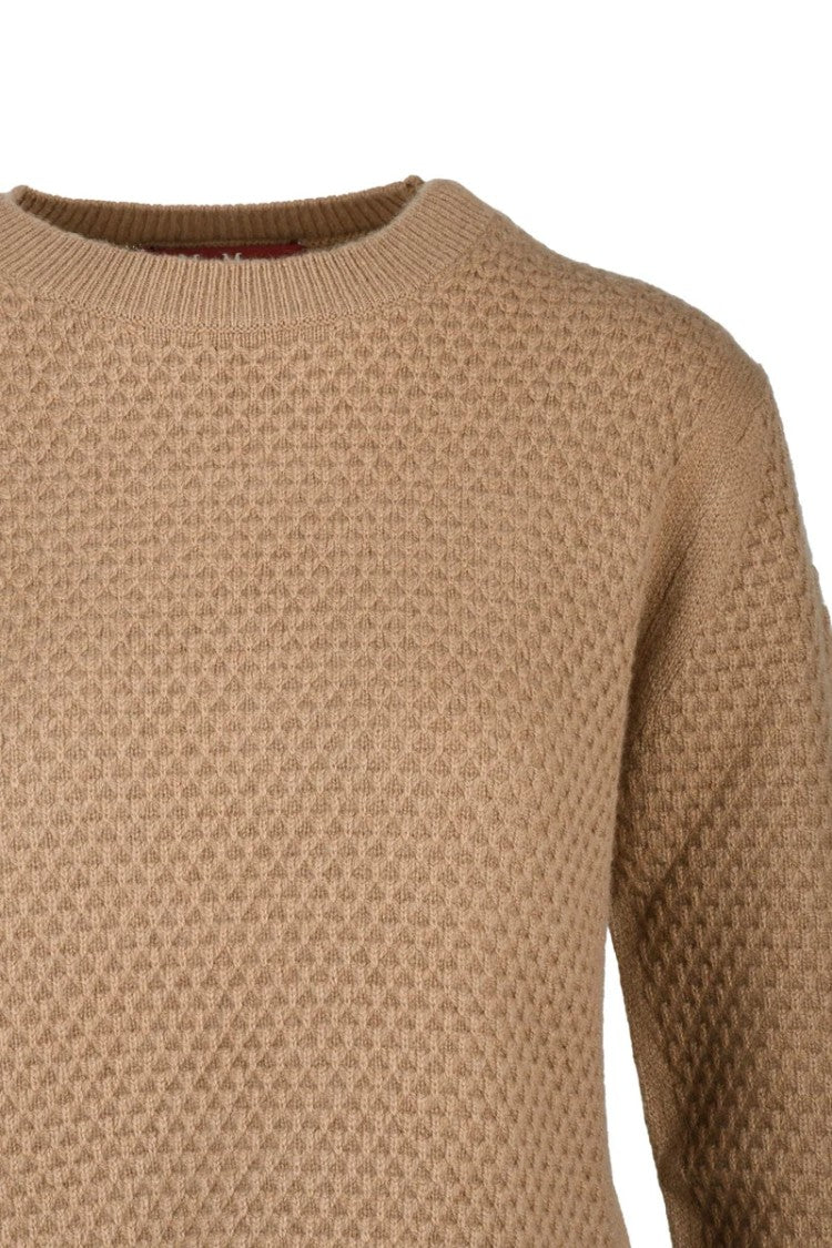 Max Mara Ellade Short Cashmere Sweater - Beige