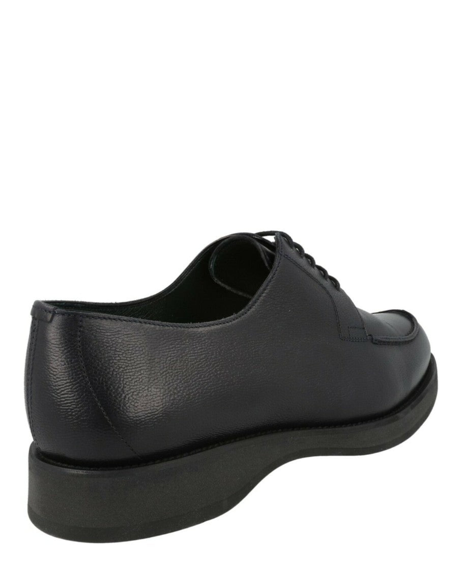 Brioni Textured-Leather Derby Shoes