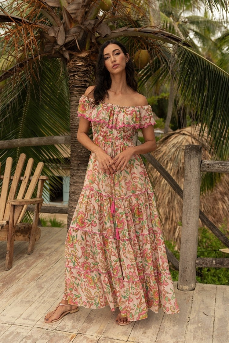Miss June Karina Long Dress