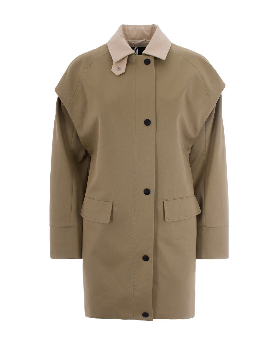 Patrizia Pepe Structured Cotton Parka