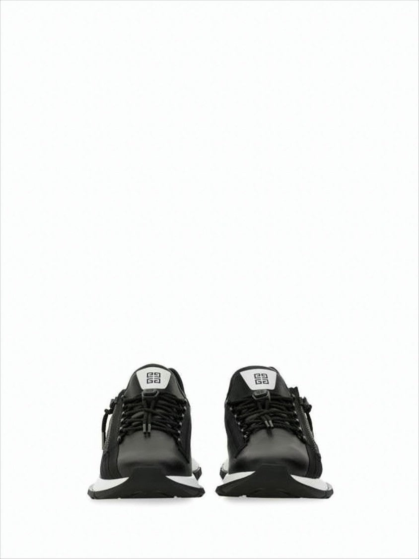 Givenchy Black Sneakers With Side Zipper