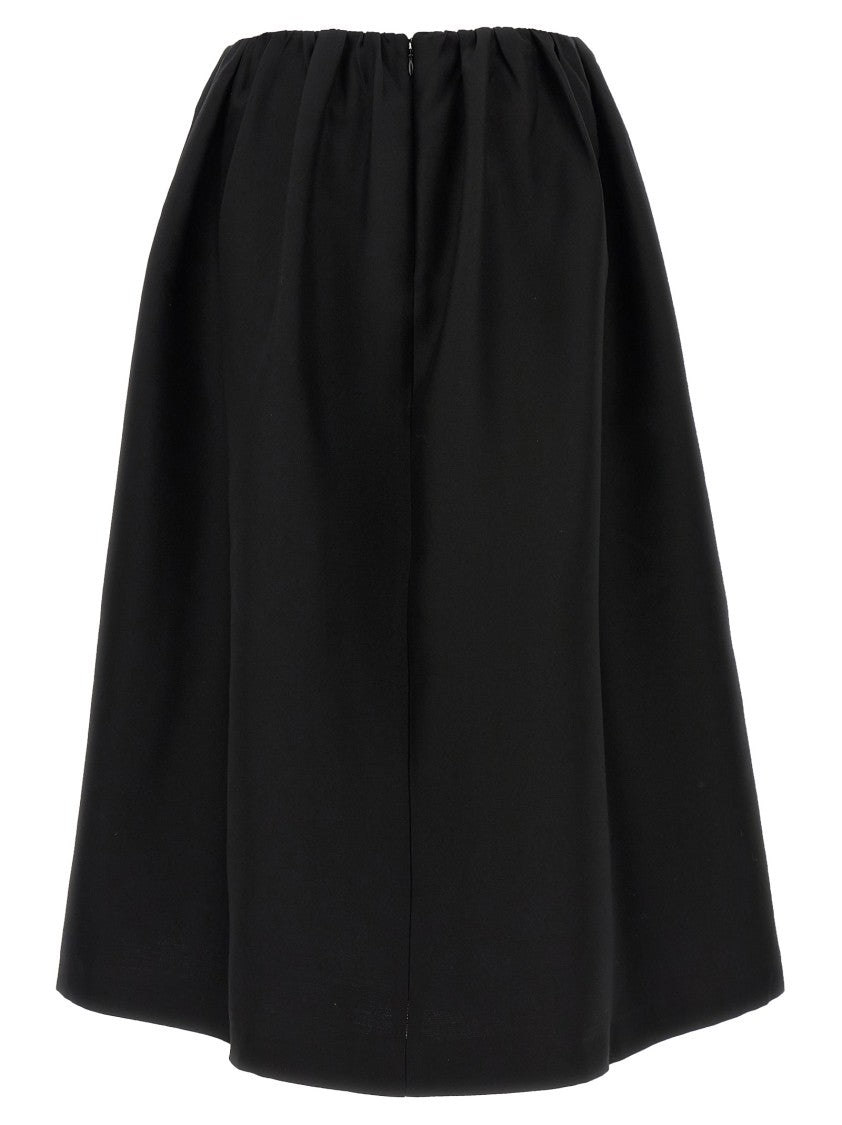 Totême 'Gathered Evening' Skirt