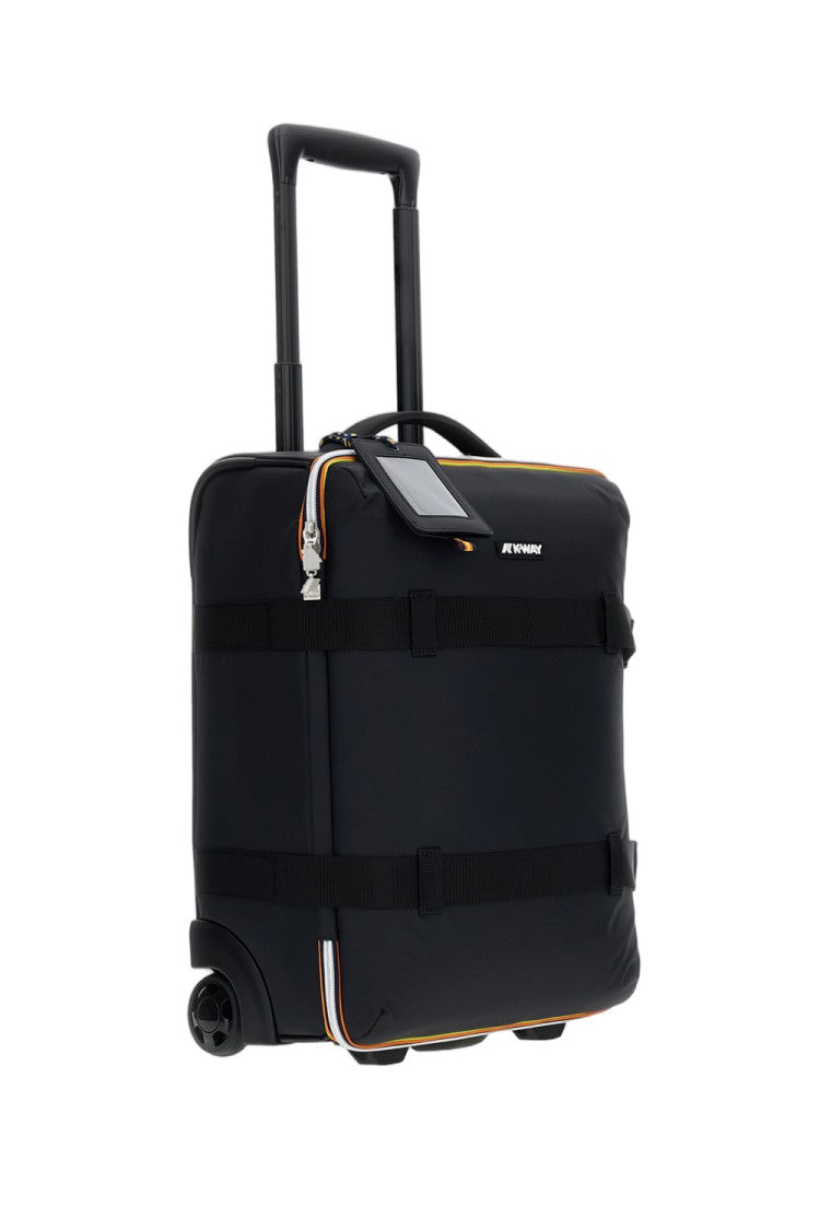 K-Way Black Blossac S Double Wheel Trolley