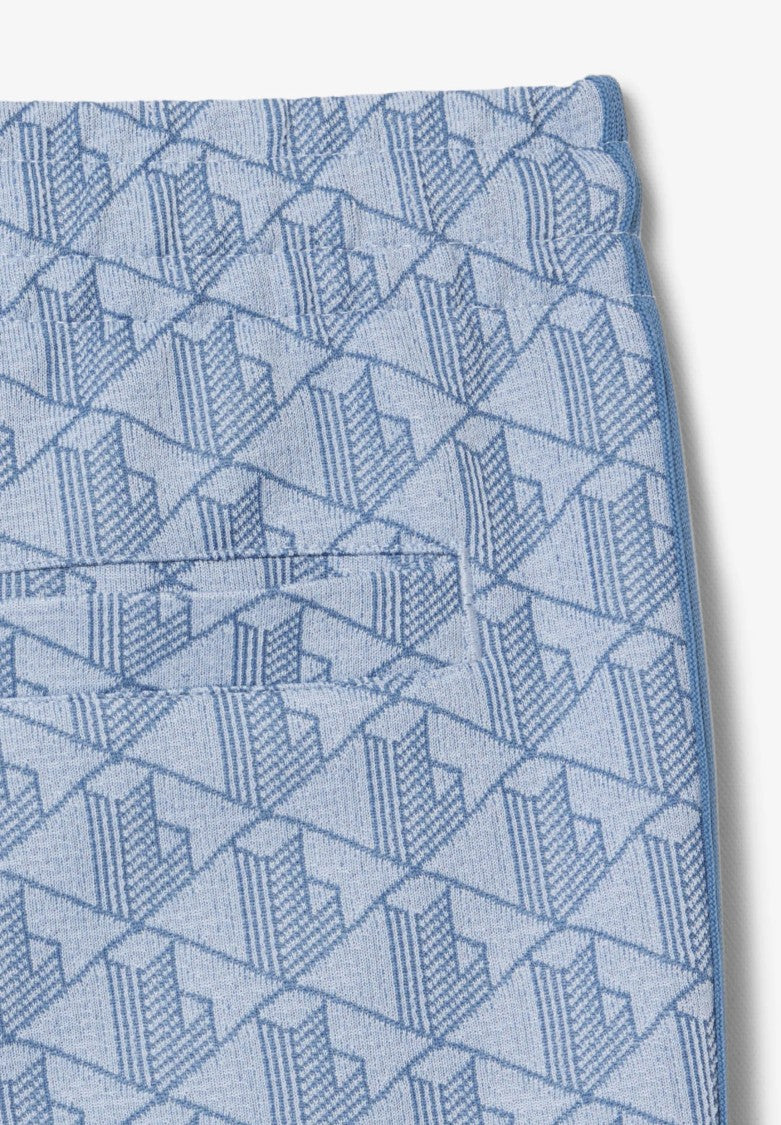 Lacoste Light Blue Paris Monogram Pants