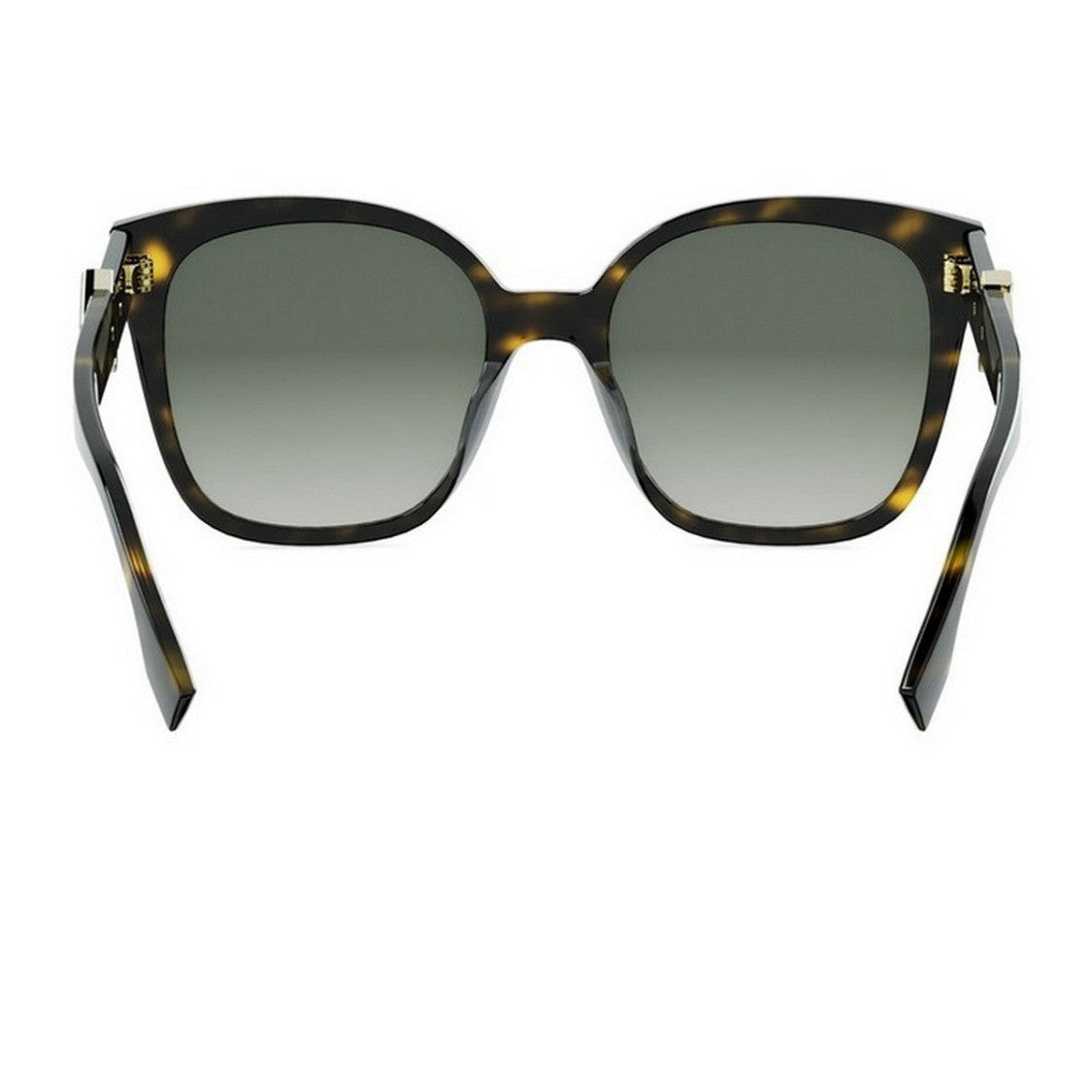 Fendi Havana Ff Diamonds Tortoiseshell Cat-Eye Sunglasses