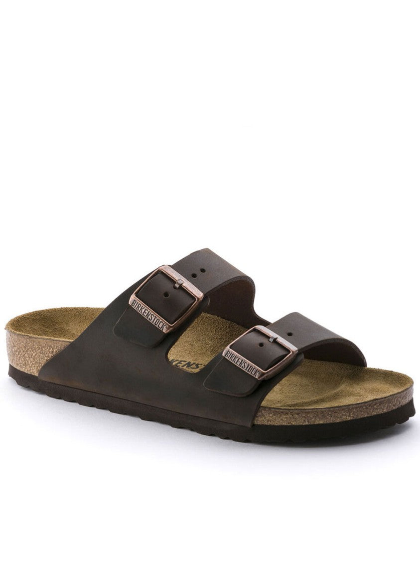 Birkenstock Arizona Brown Leather Open Toe Sandals
