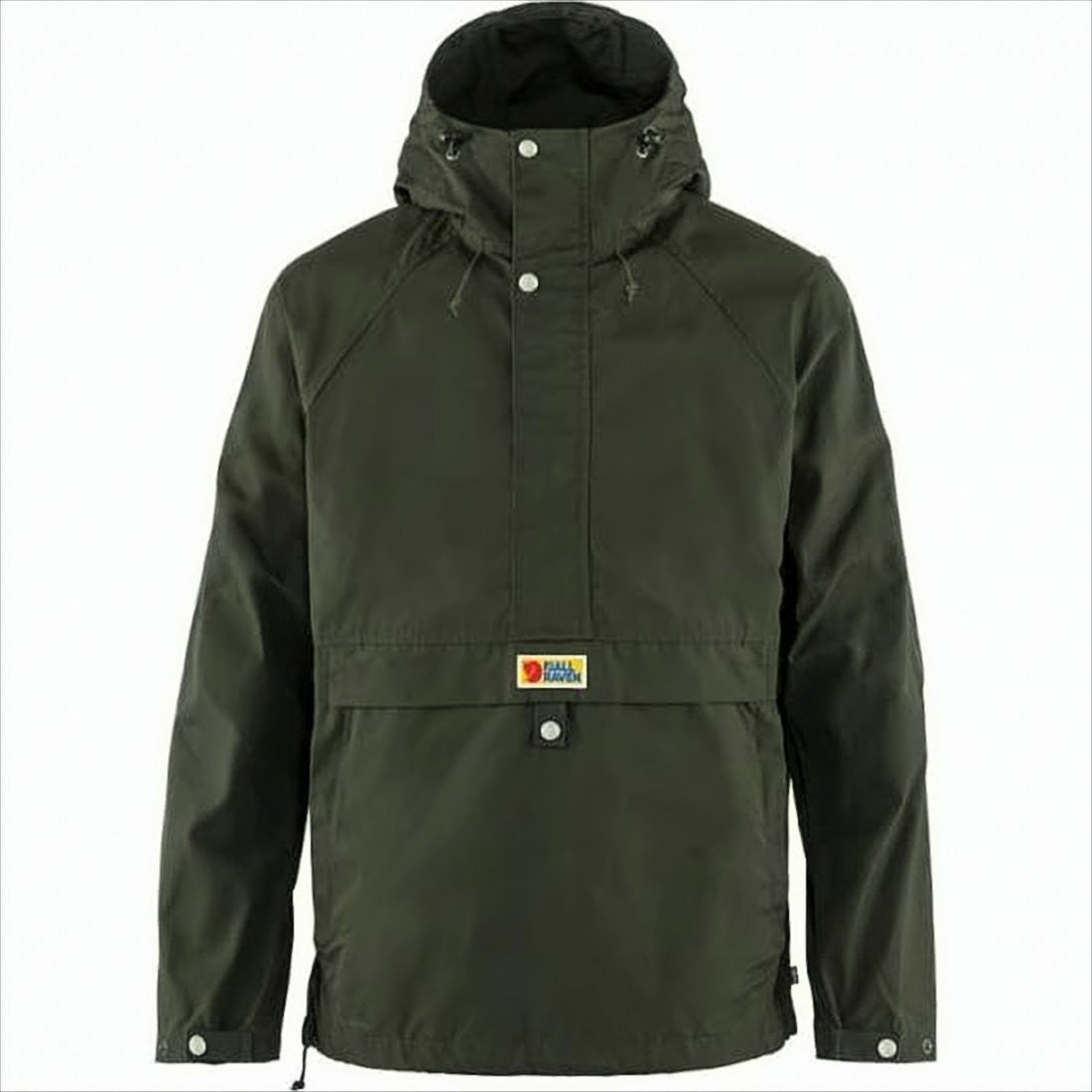 Fjallraven Kanken Functional Deep Green Casual Jacket With High Collar