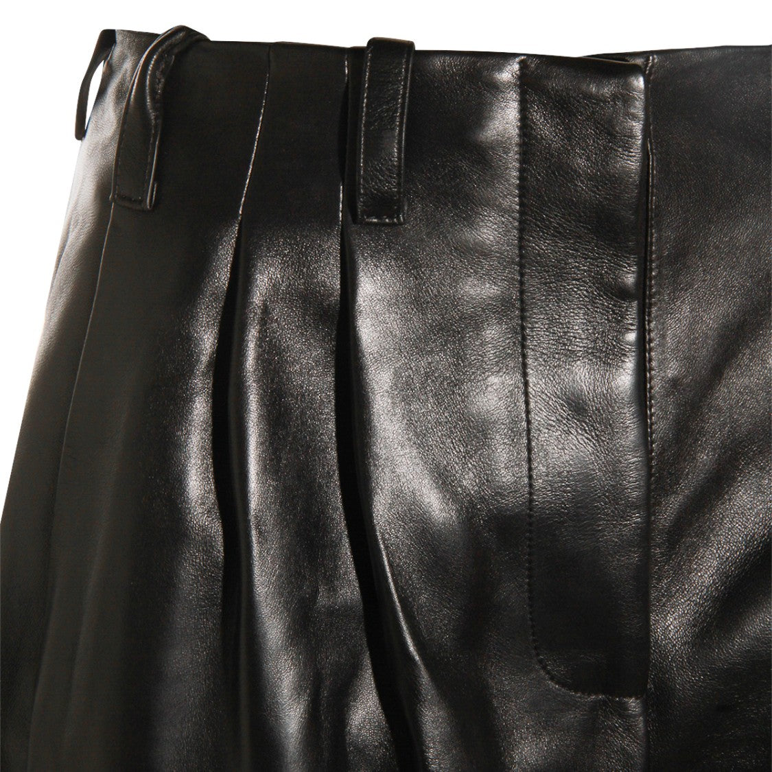 Givenchy Black Leather Pants